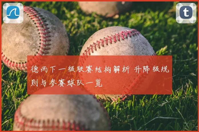 德丙下一级联赛结构解析 升降级规则与参赛球队一览